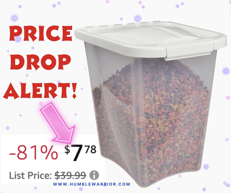 Van Ness 10-Pound Food Container with Fresh-Tite Seal Lid!